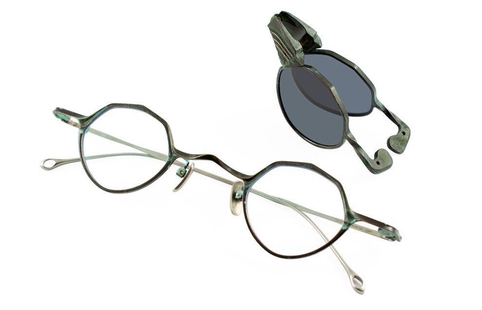 Rigards x Kamonuj - RG0318JM - vintage jade / jade clip